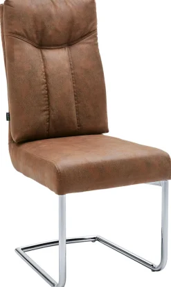 CASAVANTI Esszimmerstuhl MONZA 2er Set vintagebraun