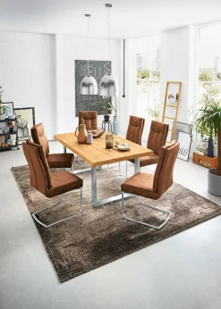 CASAVANTI Esszimmerstuhl MONZA 2er Set vintagebraun