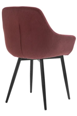 CASAVANTI Esszimmerstuhl 2er Set beere/schwarz