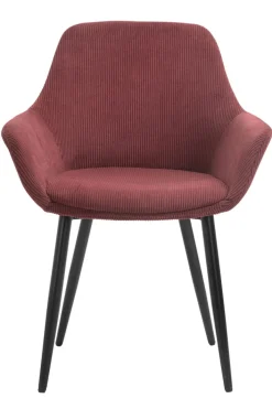 CASAVANTI Esszimmerstuhl 2er Set beere/schwarz