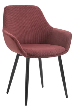 CASAVANTI Esszimmerstuhl 2er Set beere/schwarz