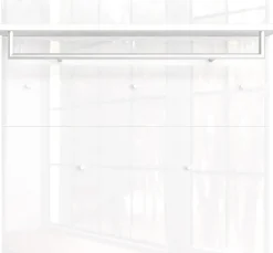 CASAVANTI Garderobenpaneel GENOVA 97 x 96 cm weiß