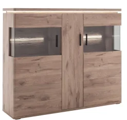CASAVANTI Highboard MODENA 150 x 125 cm Viking Oak