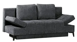 CASAVANTI Schlafsofa TABBY I 208 cm grau