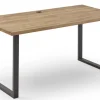 CASAVANTI Schreibtisch 160 x 80 cm Eiche