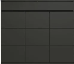 CASAVANTI Schuhschrank LANDOS 136 x 120 cm Graphit