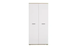 CASAVANTI Schuhschrank LEON II 90 x 195 cm weiß/braun