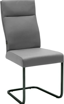 CASAVANTI Schwingstuhl LONDON III 2er Set Leder grau