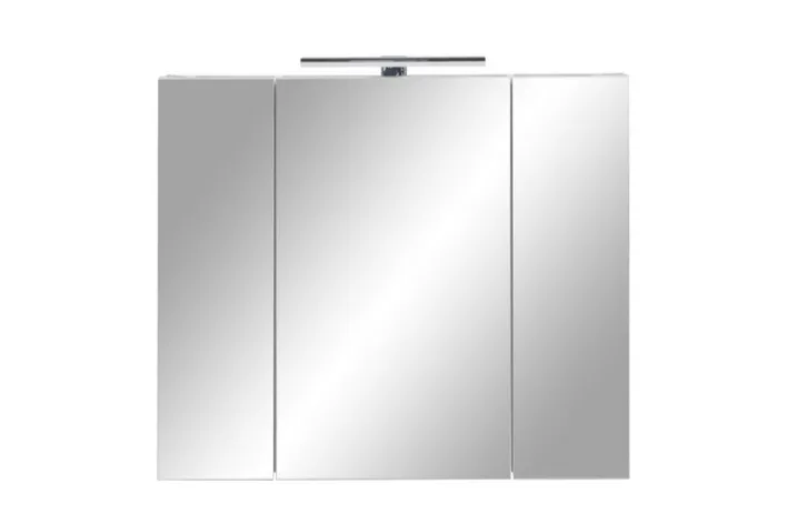 CASAVANTI Spiegelschrank LIMONE 80 x 71 x 16 cm Glas weiß