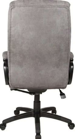 Chefsessel JOHN XXL 150 kg Schwarz/ Grau