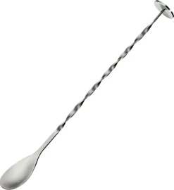 cilio Cocktaillöffel mit Stößel Edelstahl