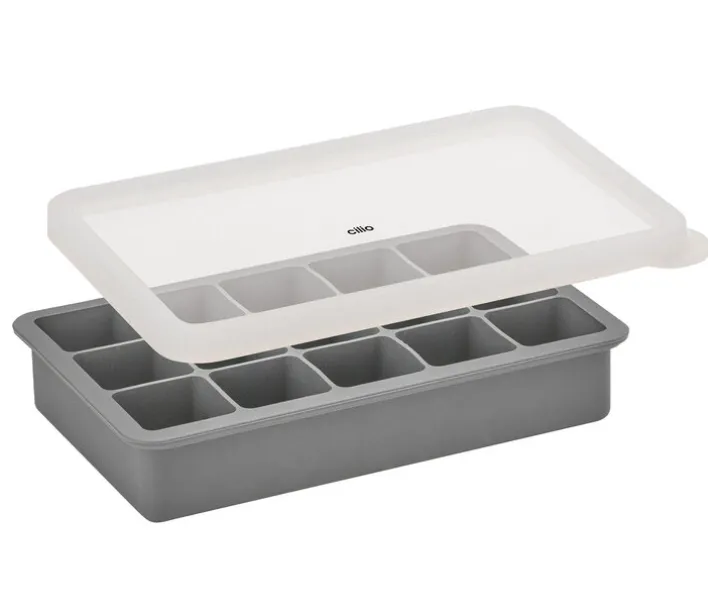 cilio Eiswürfelform BLOCKS 15er Silikon grau