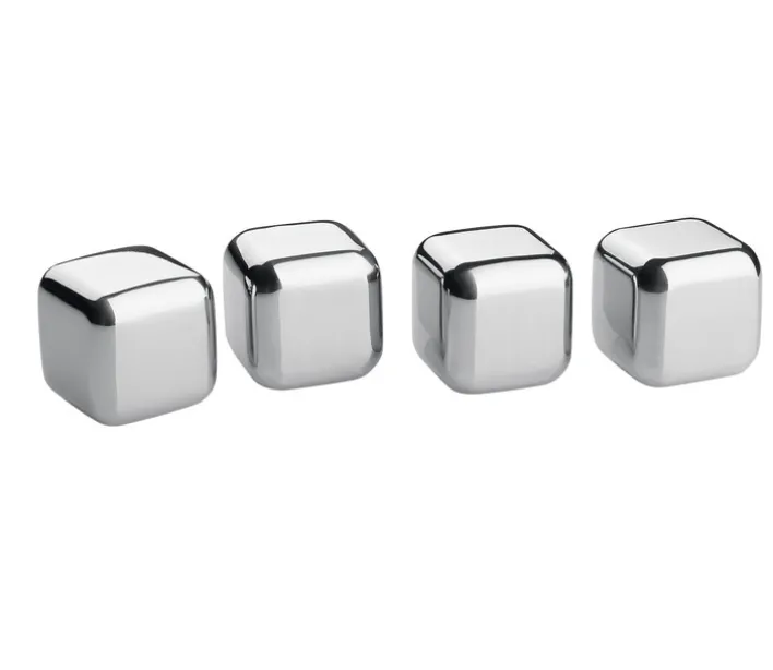 cilio Kühlwürfel Set STEEL 5-teilig Edelstahl silberfarbig