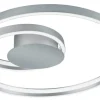 CINQUE LED Deckenlampe CIOLA 72 cm nickelfarbig