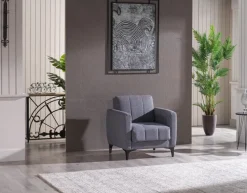 Cocktailsessel SEOUL grau