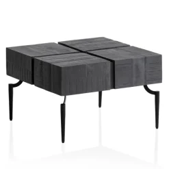 Couchtisch 60 x 60 cm Schwarz