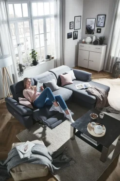 Couchtisch ALTEA Edelstahl /Glas