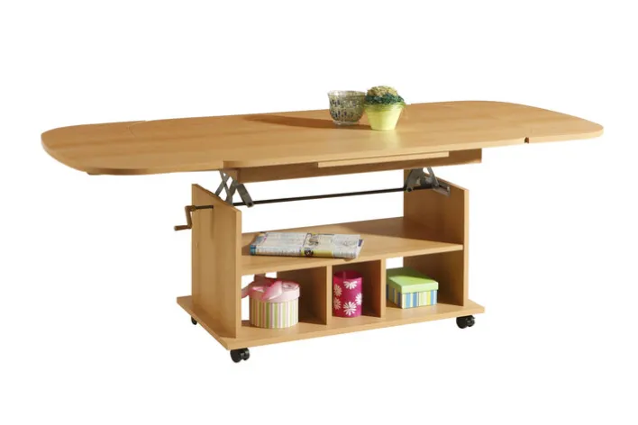 Couchtisch BABSI III 107-157 x 67 cm Eiche