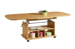 Couchtisch BABSI III 107-157 x 67 cm Buche