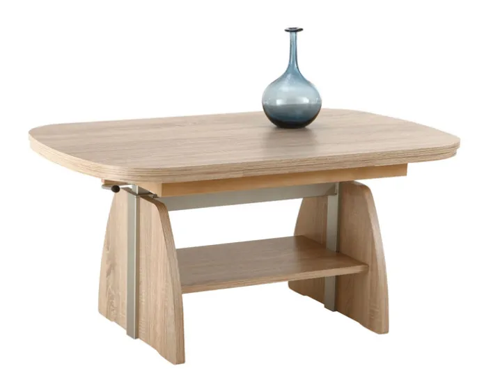 Couchtisch COLIN 108-157 x 67 cm Eiche