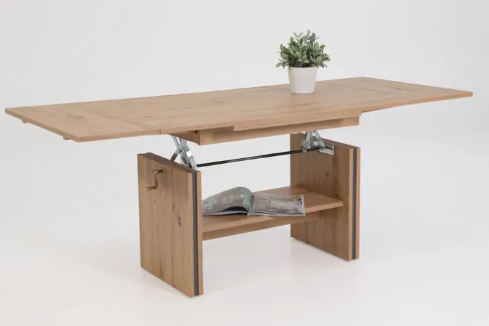 Couchtisch HILMAR 110 x 67 cm Artisan Eiche Dekor