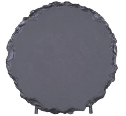 Couchtisch rund BOBBY 80 cm schwarz/ anthrazit