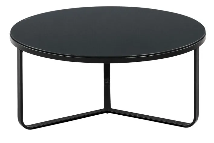 Couchtisch rund NEW YORK schwarz