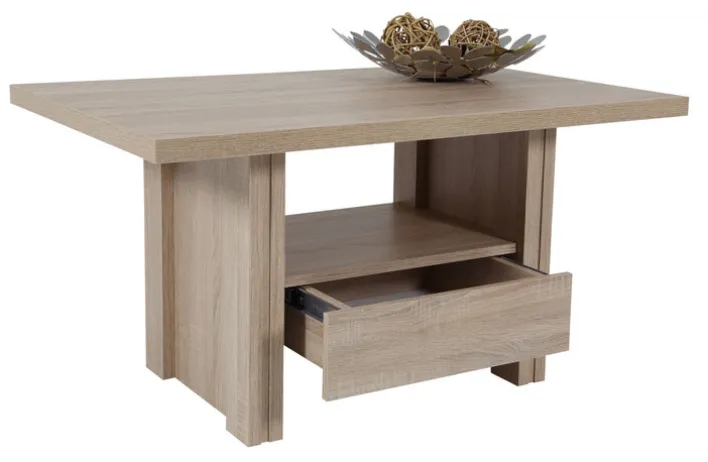 Couchtisch ULLI 90 x 67 cm Sonoma Eiche