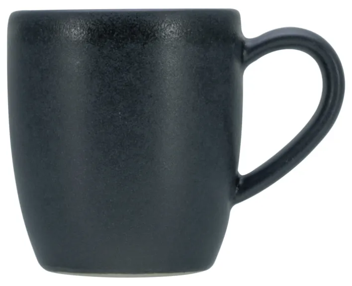 CreaTable Espressotasse SOFT TOUCH 6er Set 70 ml Steinzug schwarz