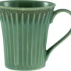 CreaTable Kaffeebecher CELADON Steinzeug 330 ml Grün