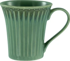 CreaTable Kaffeebecher CELADON Steinzeug 330 ml Grün