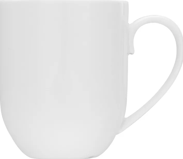 CreaTable Kaffeebecher FLEUR ROYAL 6er Set creme weiß