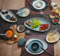 CreaTable Kaffeebecher PIETRA 350 ml Steinzeug graphitgrau