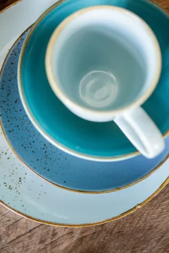 CreaTable Kombiservice NATURE COLLECTION AQUA 16-teilig blau
