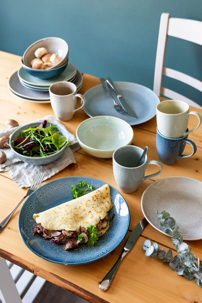 CreaTable Kombiservice NATURE COLLECTION REACTIVA AQUA 16-teilig