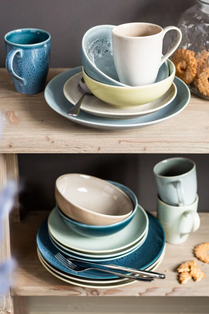 CreaTable Kombiservice NATURE COLLECTION REACTIVA AQUA 16-teilig