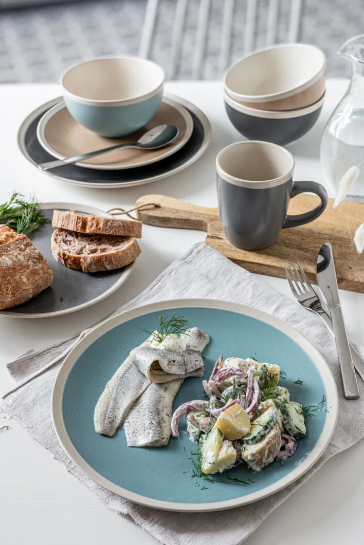CreaTable Kombiservice NORDIC LIVING 16-teilig mehrfarbig