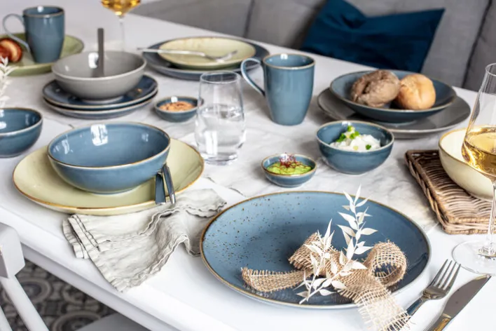 CreaTable Müslischale NATURE COLLECTION dunkelblau