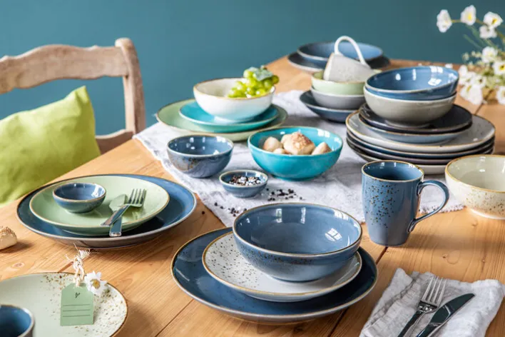 CreaTable Müslischale NATURE COLLECTION dunkelblau