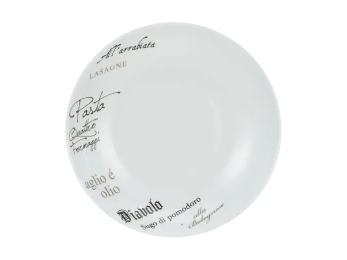 CreaTable Pastabowl GUSTOSO 26 cm Porzellan weiß