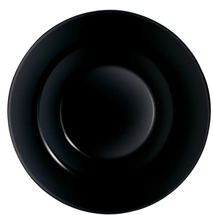 CreaTable Pastateller ITALIEN PARTY 29 cm Glas schwarz