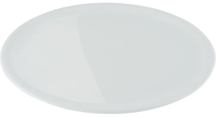 CreaTable Pizzateller EUROPA 35 cm Porzellan weiß