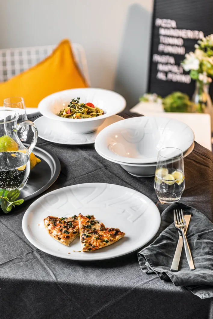 CreaTable Risottoteller GOURMET 27 cm weiß