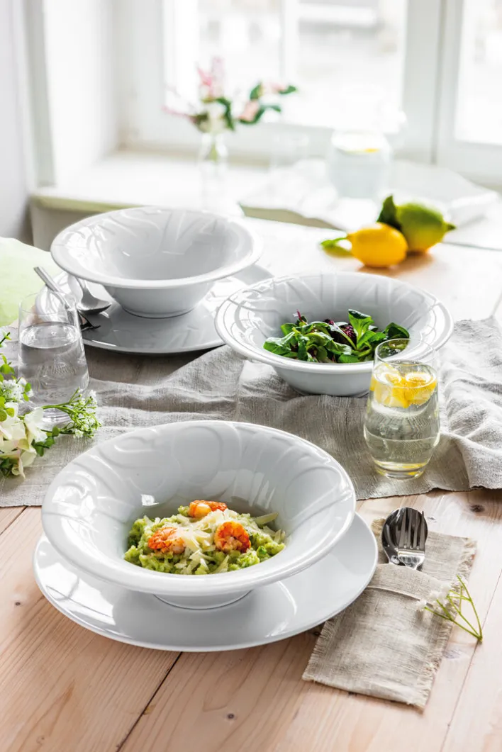 CreaTable Risottoteller GOURMET 27 cm weiß