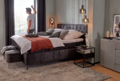 CreaTable Salatschüssel SOFT TOUCH 4er Set schwarz matt