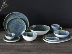 CreaTable Salatschüssel YUKI 24 cm Hochwertiges Steinzeug