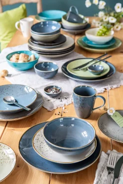 CreaTable Schälchen NATURE COLLECTION dunkelblau