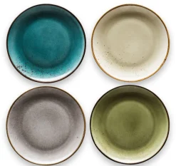 CreaTable Suppenteller NATURE COLLECTION wasserblau