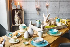 CreaTable Suppenteller NATURE COLLECTION wasserblau