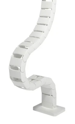 dataflex Kabelführung Kunststoff weiß